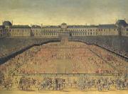 Louis XIV s Grande Carrousel (mk05) china oil painting reproduction